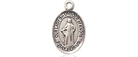 Sterling Silver Our Lady of Knots Medal