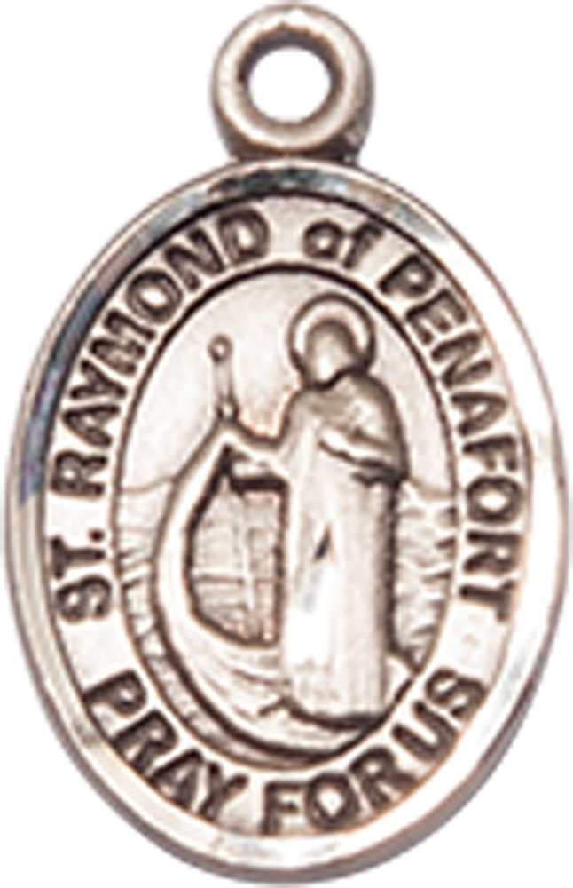 Sterling Silver Saint Raymond of Penafort Medal