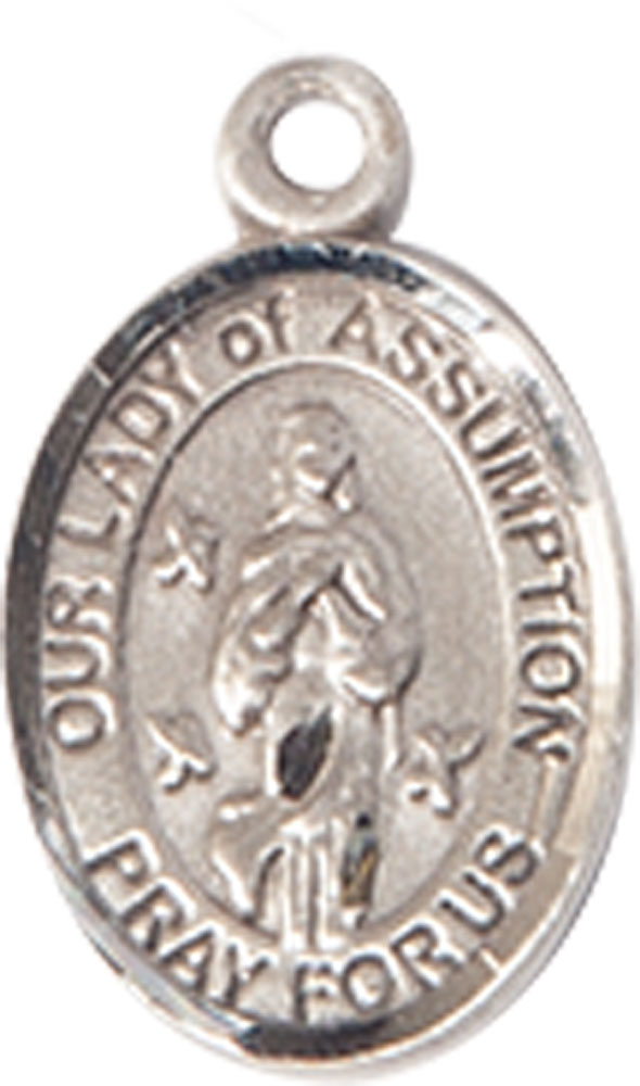 Sterling Silver Our Lady of Assumption Medal
