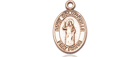 14kt Gold Saint Columbkille Medal