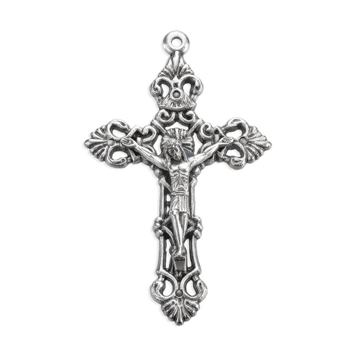 2" Oxidized Crucifix
