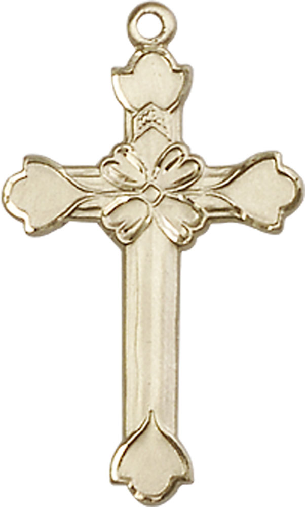 14kt Gold Cross Medal