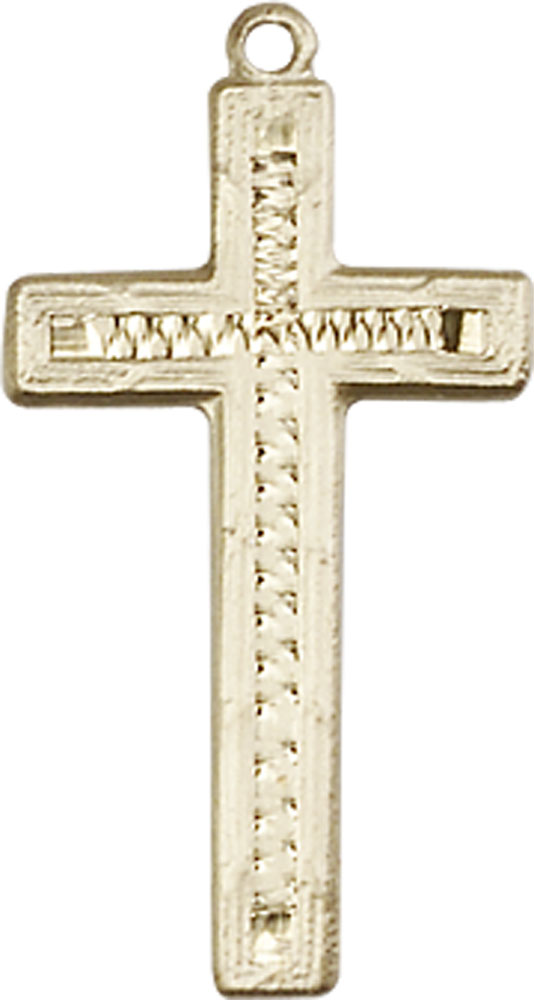 14kt Gold Cross Medal