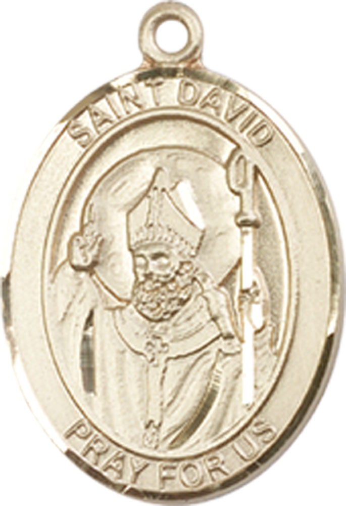 14kt Gold Saint David of Wales Medal