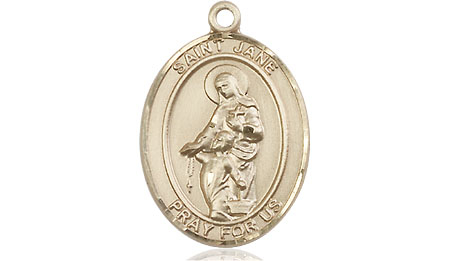 14kt Gold Saint Jane of Valois Medal
