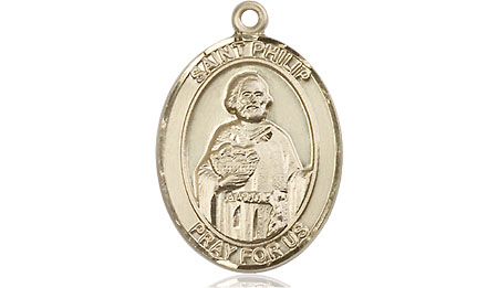 14kt Gold Saint Philip the Apostle Medal