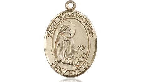 14kt Gold Saint Bonaventure Medal