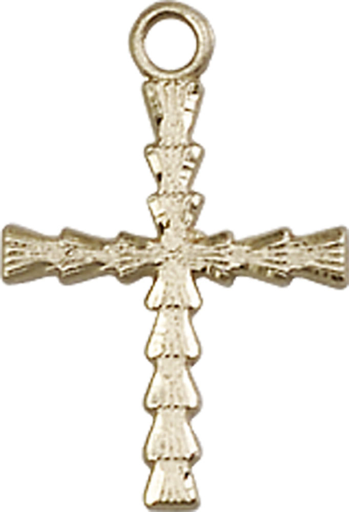 14kt Gold Cross Medal