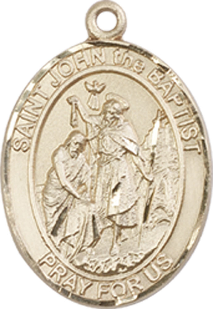 14kt Gold Filled Saint John the Baptist Medal