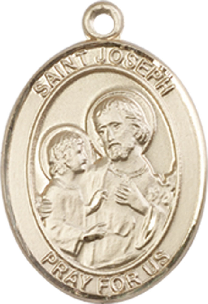 14kt Gold Filled Saint Joseph Medal