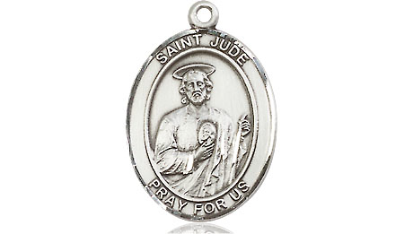 Sterling Silver Saint Jude Medal - With Box