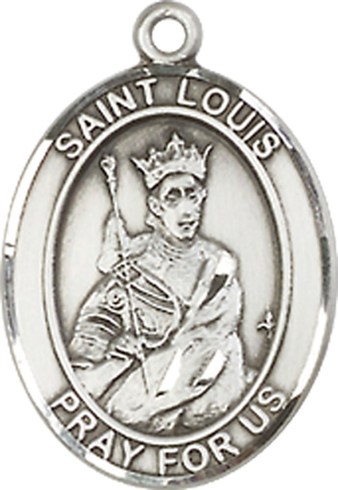 Sterling Silver Saint Louis Medal