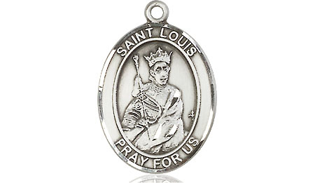 Sterling Silver Saint Louis Medal
