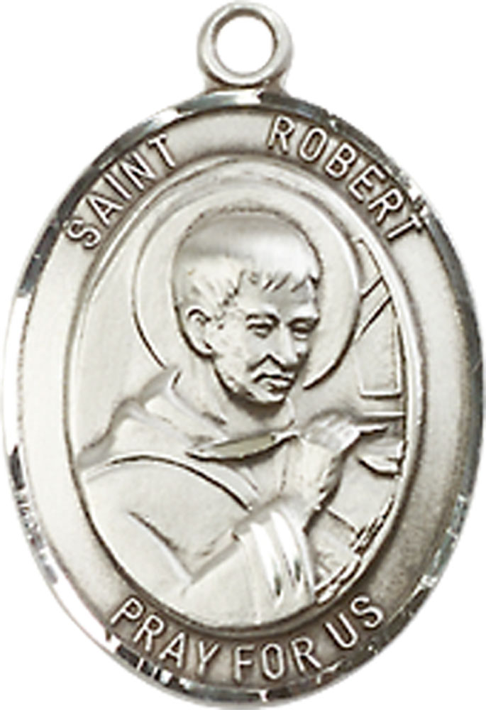 Sterling Silver Saint Robert Bellarmine Medal - With Box