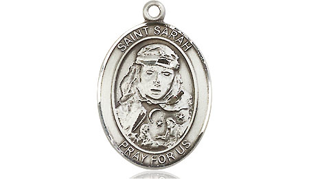 Sterling Silver Saint Sarah Medal - With Box