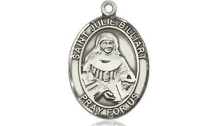 Sterling Silver Saint Julie Billiart Medal