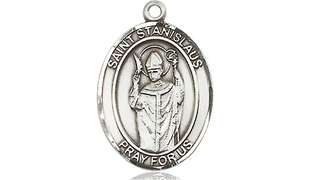 Sterling Silver Saint Stanislaus Medal