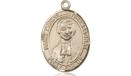 14kt Gold Filled Saint Marcellin Champagnat Medal