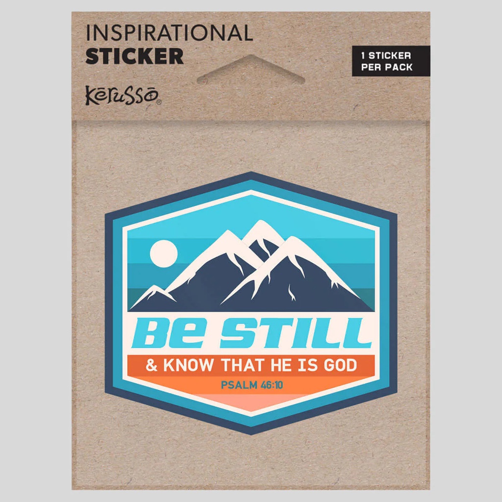 Sticker - Be Still