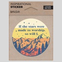 Sticker - Stars Were Made To Worship