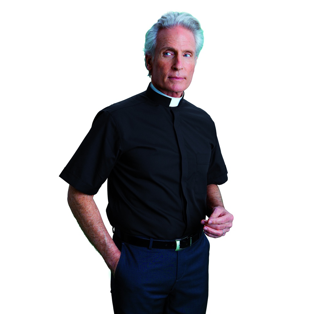 Romano - Roman Collar Shirt - Short Sleeve Regular Fit
