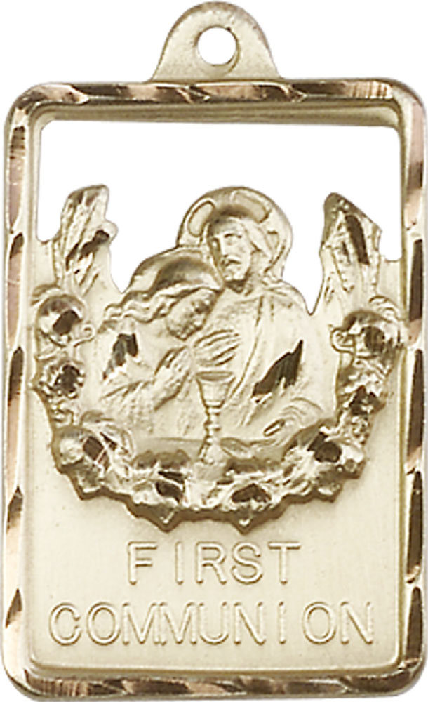 14kt Gold Communion First Reconciliation Medal