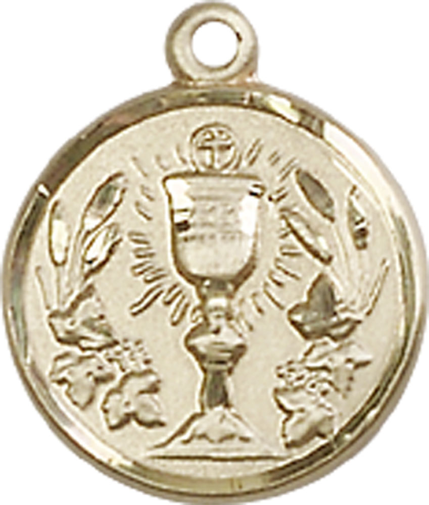 14kt Gold Communion Chalice Medal