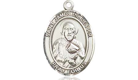 Sterling Silver Saint James the Lesser Medal