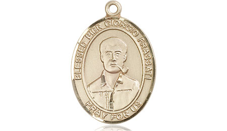 14kt Gold Filled Blessed Pier Giorgio Frassati Medal