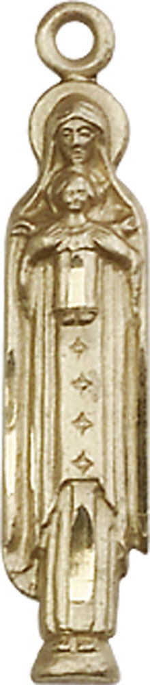 14kt Gold Madonna &amp; Child Medal