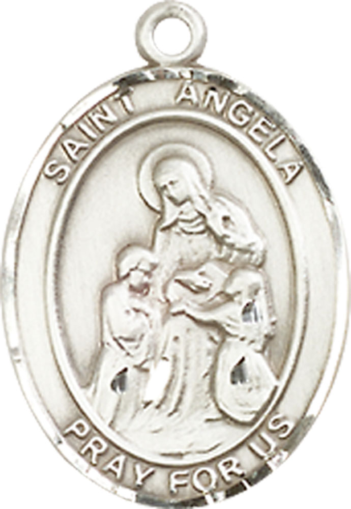 Sterling Silver Saint Angela Merici Medal