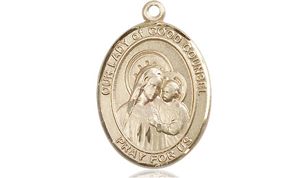 14kt Gold Filled Our Lady of Good Counsel Medal
