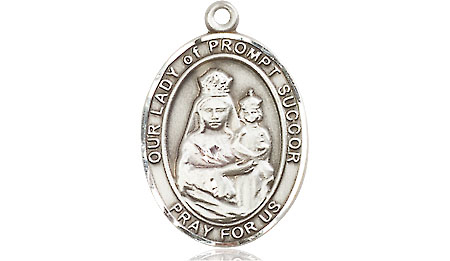 Sterling Silver Our Lady of Prompt Succor Medal