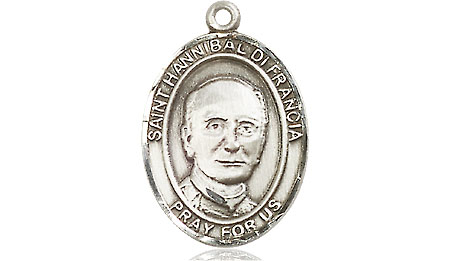 Sterling Silver Saint Hannibal Medal