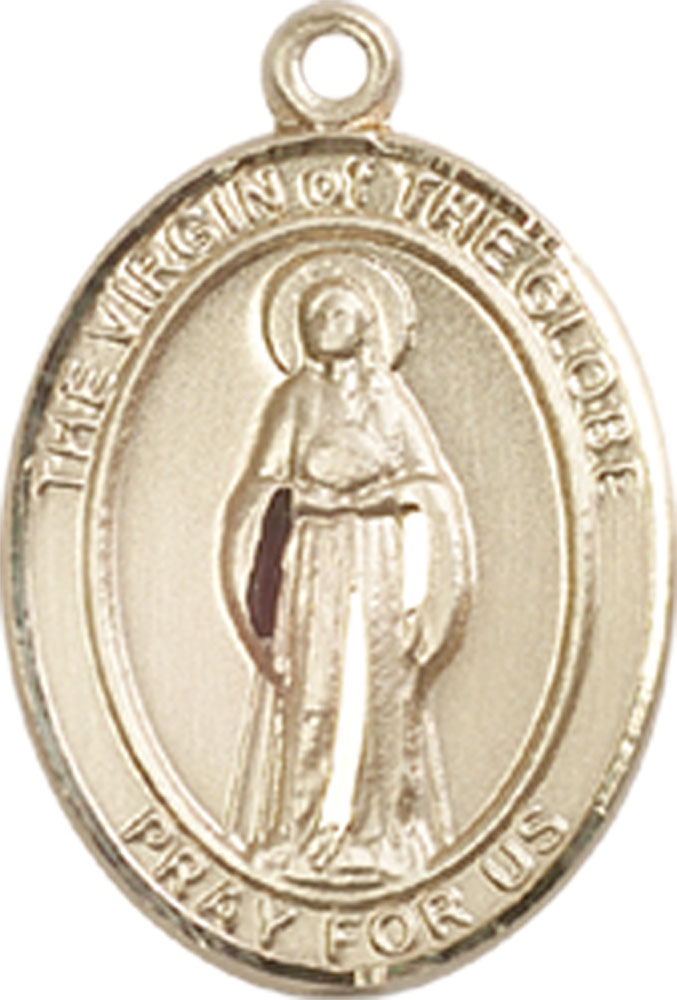 14kt Gold Filled Virgin of the Globe Medal