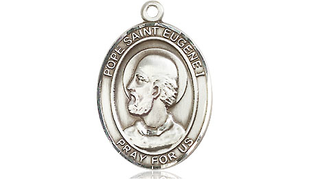 Sterling Silver Pope St Eugene I Medal