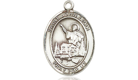 Sterling Silver Saint John Licci Medal