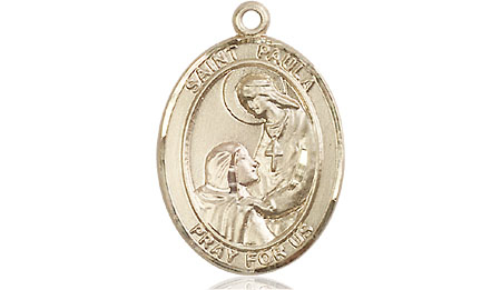14kt Gold Filled Saint Paula Medal