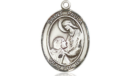Sterling Silver Saint Paula Medal