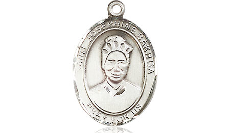Sterling Silver Saint Josephine Bakhita Medal