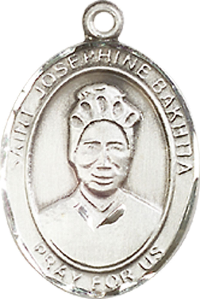 Sterling Silver Saint Josephine Bakhita Medal