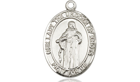 Sterling Silver Our Lady of Knots Medal