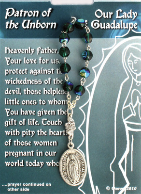 One Decade Our Lady Of Guadalupe - Patron Of The Unborn