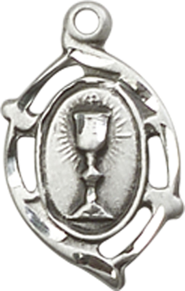 Sterling Silver Communion Medal
