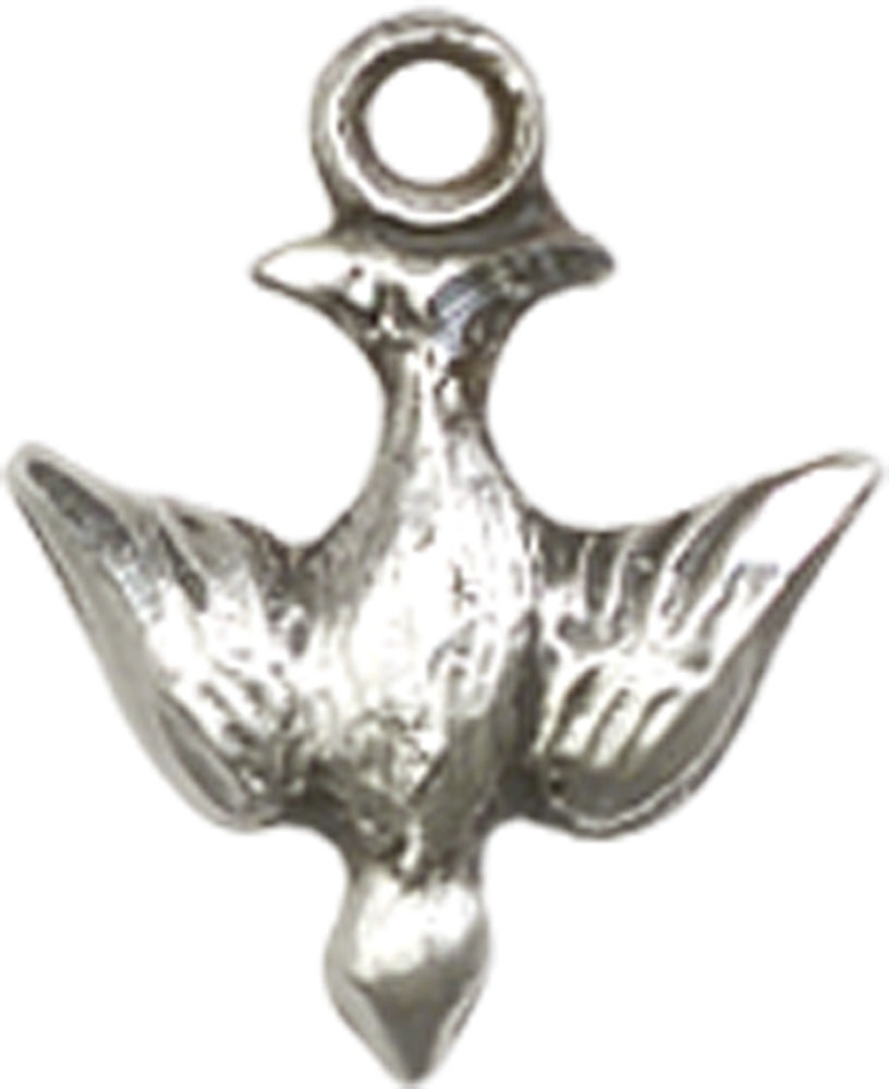 Sterling Silver Holy Spirit Medal - With Box