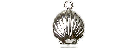 Sterling Silver Shell Medal