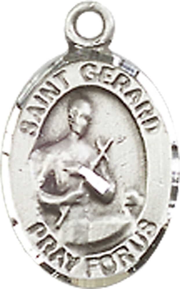 Sterling Silver Saint Gerard Majella Medal