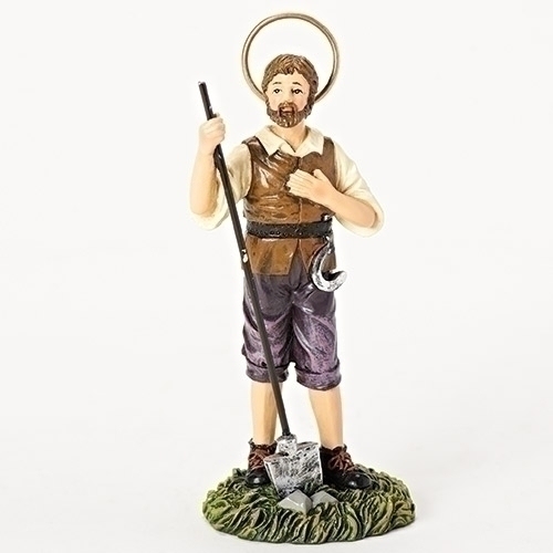 4.5&quot;H St Isidore Figure