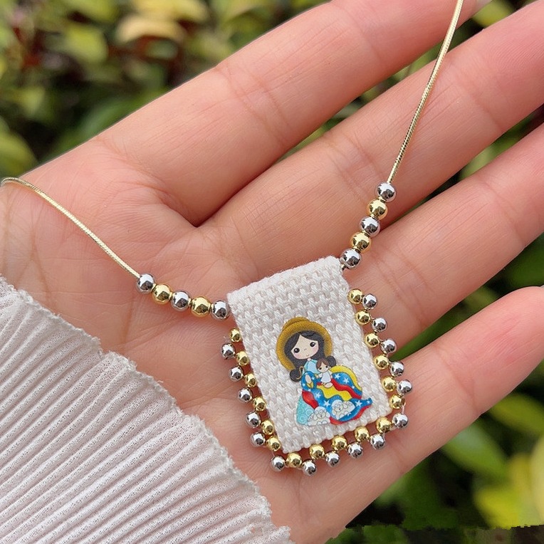 Cartoon Divine Figure Necklace