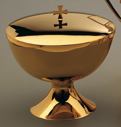 6 3/4" Diameter Ciborium With Lid